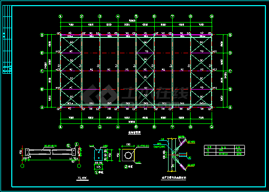鋼結(jié)構的平面圖怎么畫（繪制鋼結(jié)構平面圖實例分享鋼結(jié)構平面圖實例分享） 鋼結(jié)構門式鋼架施工 第2張