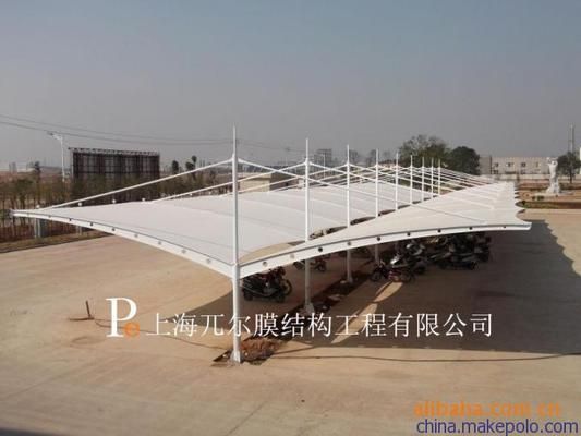 車棚鋼結(jié)構(gòu)制作效果尺寸圖（車棚鋼結(jié)構(gòu)制作尺寸圖） 北京加固設(shè)計(jì) 第1張