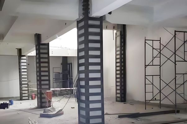 柱子包鋼加固流程（柱子包鋼加固后如何檢測效果） 裝飾工裝設(shè)計 第1張
