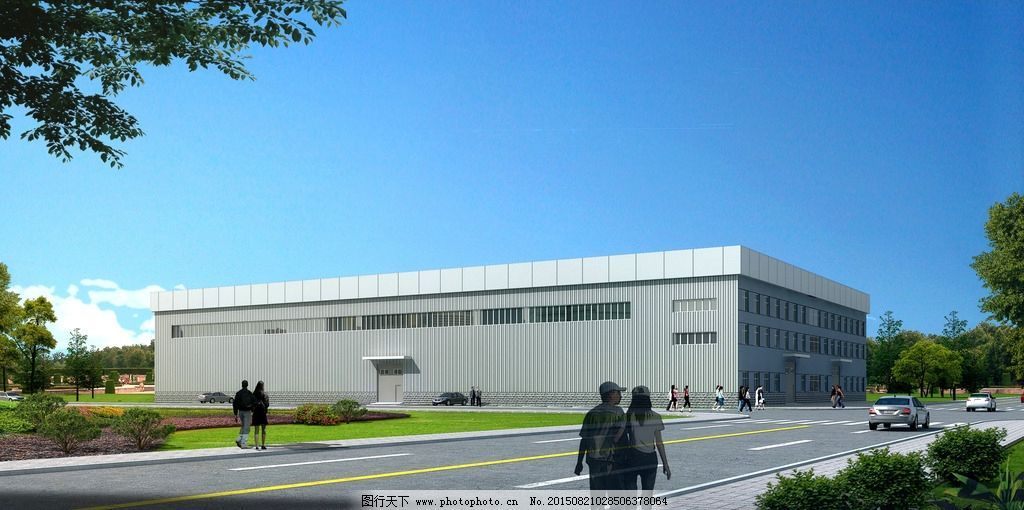 鋼結(jié)構(gòu)廠房外觀效果圖（鋼結(jié)構(gòu)廠房外觀效果圖設(shè)計(jì)趨勢鋼結(jié)構(gòu)廠房外觀效果圖） 裝飾幕墻施工 第4張