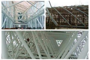 鋼結(jié)構(gòu)防火涂料檢測報告圖片 鋼結(jié)構(gòu)門式鋼架施工 第2張