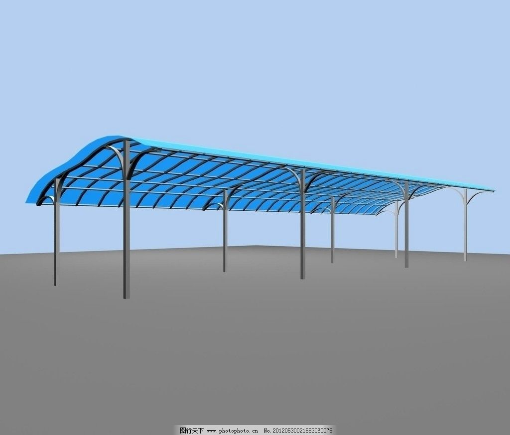 鋼結(jié)構(gòu)停車場效果圖（鋼結(jié)構(gòu)停車場效果圖的詳細(xì)信息鋼結(jié)構(gòu)停車場效果圖） 結(jié)構(gòu)工業(yè)裝備設(shè)計 第5張
