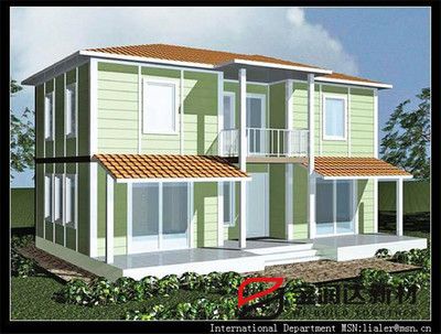 鋼結構房子效果圖（鋼結構別墅內(nèi)部布局設計鋼結構住宅節(jié)能技術介紹） 結構工業(yè)鋼結構設計 第2張