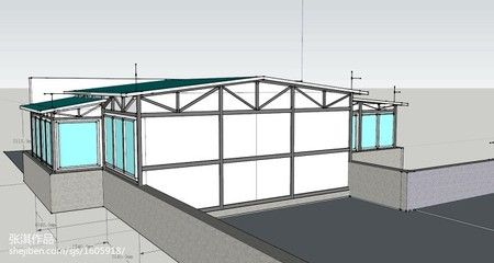 鋼結(jié)構(gòu)房頂裝修效果圖（鋼結(jié)構(gòu)房頂?shù)难b修效果圖） 結(jié)構(gòu)機(jī)械鋼結(jié)構(gòu)施工 第1張