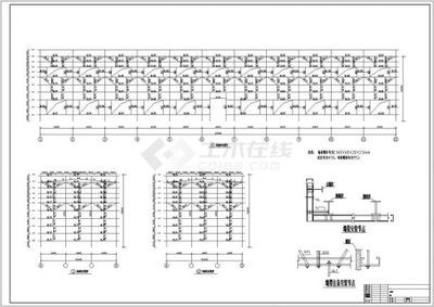 14米鋼結(jié)構(gòu)廠(chǎng)房圖紙（14米寬輕鋼結(jié)構(gòu)廠(chǎng)房圖紙） 北京加固設(shè)計(jì) 第4張