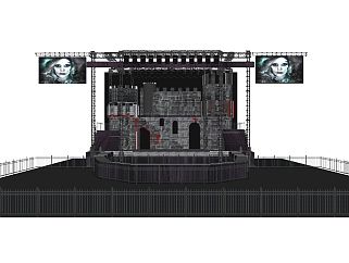 北京舞臺鋼結(jié)構(gòu)設(shè)計（北京舞臺鋼結(jié)構(gòu)施工難點解析） 建筑效果圖設(shè)計 第3張