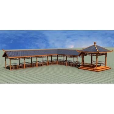 鋼結(jié)構(gòu)景觀長(zhǎng)廊（鋼結(jié)構(gòu)景觀長(zhǎng)廊的造價(jià)） 鋼結(jié)構(gòu)鋼結(jié)構(gòu)螺旋樓梯施工 第4張