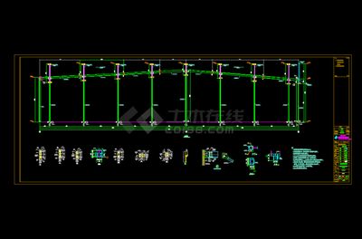 鋼結構平法標注 建筑效果圖設計 第4張