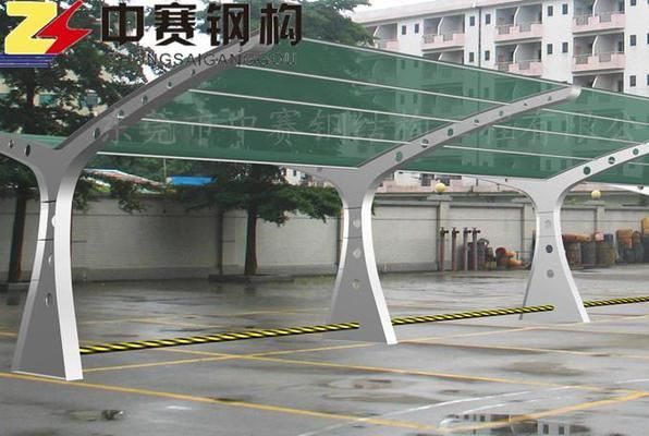 鋼結(jié)構(gòu)汽車車棚制作視頻 結(jié)構(gòu)污水處理池施工 第3張