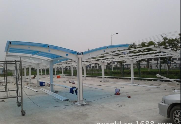 鋼架結(jié)構(gòu)車棚多少錢一平方（鋼架結(jié)構(gòu)車棚多少錢一平方鋼架結(jié)構(gòu)車棚多少錢一平方） 結(jié)構(gòu)電力行業(yè)施工 第1張