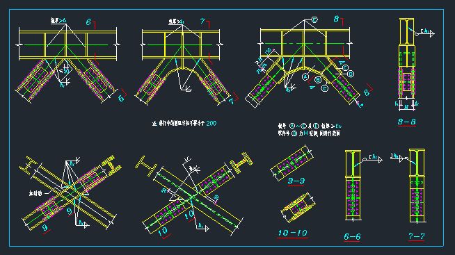 鋼結(jié)構(gòu)柱與梁節(jié)點(diǎn)圖集（鋼結(jié)構(gòu)柱與梁節(jié)點(diǎn)圖集是一份詳細(xì)的工程設(shè)計(jì)資源） 結(jié)構(gòu)電力行業(yè)設(shè)計(jì) 第3張