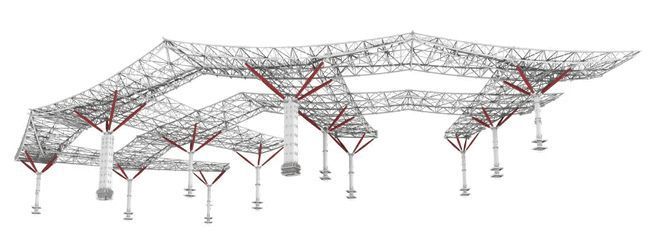 拉薩鋼結(jié)構(gòu)設(shè)計公司vs北京湃勒思建筑 北京網(wǎng)架設(shè)計 第5張