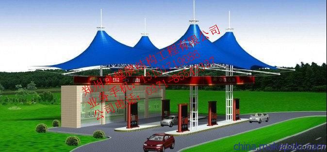 加油站鋼結構施工方案（加油站鋼結構施工安全管理） 結構工業(yè)鋼結構設計 第5張