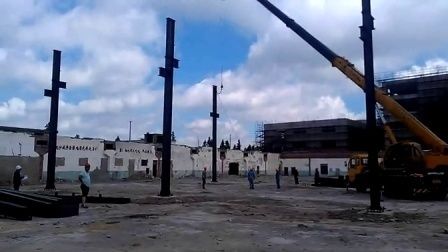 大型冷庫(kù)鋼結(jié)構(gòu)建造視頻（大型冷庫(kù)鋼結(jié)構(gòu)建造） 鋼結(jié)構(gòu)有限元分析設(shè)計(jì) 第2張