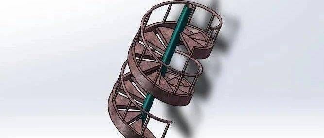 螺旋樓梯展開圖怎么畫（cad中螺旋樓梯展開圖怎么畫） 結(jié)構(gòu)地下室設(shè)計(jì) 第2張