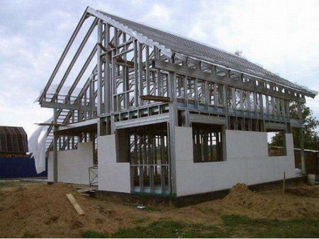 鋼結(jié)構(gòu)別墅房報價單（鋼結(jié)構(gòu)別墅價格） 建筑效果圖設(shè)計 第1張