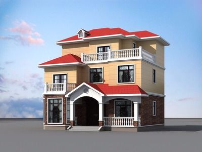 鋼結(jié)構(gòu)別墅房報價單（鋼結(jié)構(gòu)別墅價格） 建筑效果圖設(shè)計 第5張