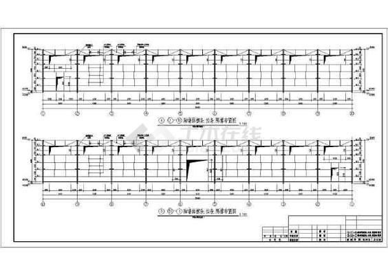 20米跨度鋼結(jié)構(gòu)廠房圖紙(鋼結(jié)構(gòu)廠房圖紙) 結(jié)構(gòu)砌體設(shè)計(jì) 第2張 20米跨度鋼結(jié)構(gòu)廠房圖紙(鋼結(jié)構(gòu)廠房圖紙) 結(jié)構(gòu)砌體設(shè)計(jì) 第2張