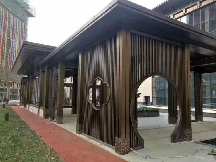 鋼結(jié)構(gòu)景觀廊架（未來鋼結(jié)構(gòu)景觀廊架將會更加多樣化和智能化和智能化） 鋼結(jié)構(gòu)網(wǎng)架施工 第4張