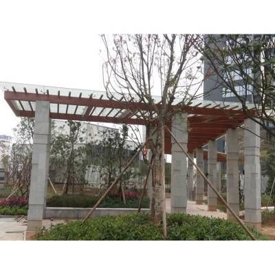 鋼結(jié)構(gòu)景觀廊架（未來鋼結(jié)構(gòu)景觀廊架將會更加多樣化和智能化和智能化） 鋼結(jié)構(gòu)網(wǎng)架施工 第5張