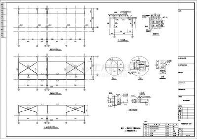鋼結(jié)構(gòu)房屋 施工圖（鋼結(jié)構(gòu)房屋的施工圖包括哪些內(nèi)容） 結(jié)構(gòu)橋梁鋼結(jié)構(gòu)設(shè)計(jì) 第5張