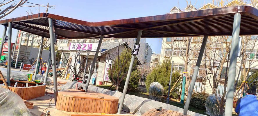 景觀鋼結(jié)構(gòu)廊架多少錢一平米安裝 建筑施工圖設(shè)計(jì) 第2張