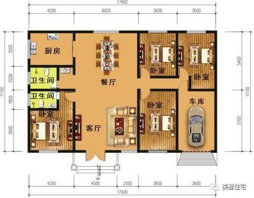 磚混結(jié)構(gòu)的別墅（磚混別墅與鋼結(jié)構(gòu)比較,） 建筑效果圖設(shè)計(jì) 第4張