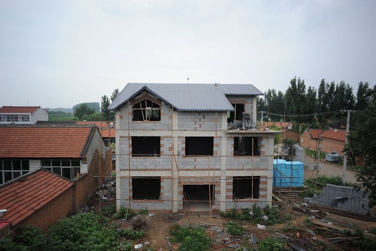 鋼結(jié)構(gòu)樓房建筑砌墻和保溫工藝圖 鋼結(jié)構(gòu)桁架施工 第1張