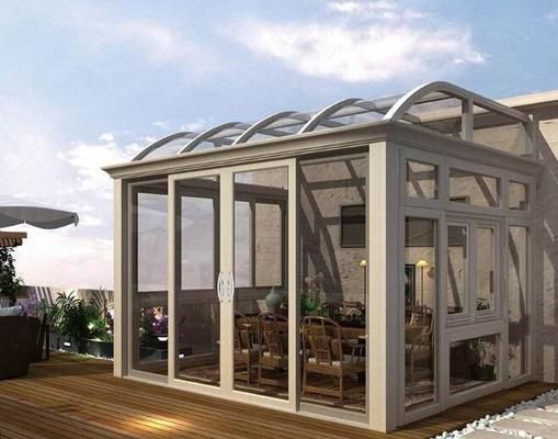 采光棚圖片及優(yōu)缺點有哪些（如何提高采光棚的防盜性能） 結構污水處理池設計 第4張