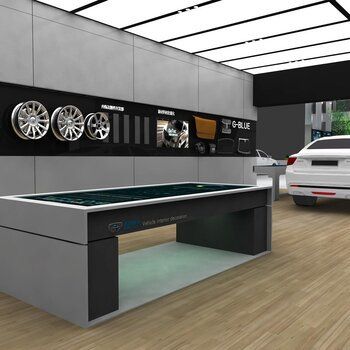 鋼構展廳效果圖大全（佛山鋼結構展廳設計案例分析） 建筑施工圖施工 第5張