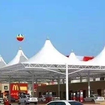 加油站大棚安裝方法圖解 裝飾幕墻設(shè)計(jì) 第4張