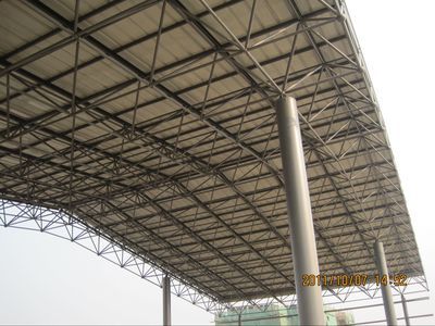 加油站鋼構(gòu)屋面圖片 建筑方案設(shè)計(jì) 第5張