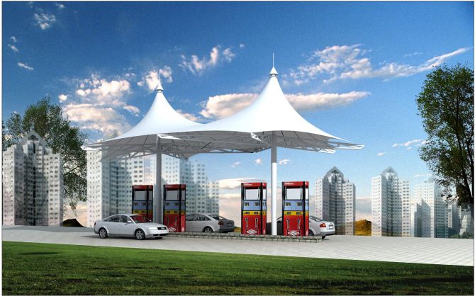 膜結(jié)構(gòu)體育看臺(tái)效果圖（膜結(jié)構(gòu)體育看臺(tái)的維護(hù)成本是多少？） 北京鋼結(jié)構(gòu)設(shè)計(jì)問(wèn)答