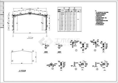 鋼結(jié)構(gòu)車間圖紙設(shè)計（鋼結(jié)構(gòu)車間圖紙設(shè)計通常包括了建筑設(shè)計說明、門窗表、平面圖、樓梯間詳圖） 鋼結(jié)構(gòu)跳臺設(shè)計 第1張
