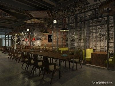 鋼結(jié)構(gòu)餐廳裝修效果圖（鋼結(jié)構(gòu)餐廳裝修效果圖展示） 結(jié)構(gòu)污水處理池設(shè)計 第1張