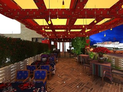 鋼結(jié)構(gòu)餐廳裝修效果圖（鋼結(jié)構(gòu)餐廳裝修效果圖展示） 結(jié)構(gòu)污水處理池設(shè)計 第4張