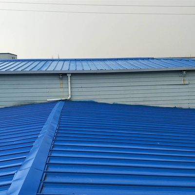 北京彩鋼板翻新修補(bǔ)（彩鋼板翻新前后對(duì)比案例） 鋼結(jié)構(gòu)鋼結(jié)構(gòu)停車場(chǎng)施工 第3張