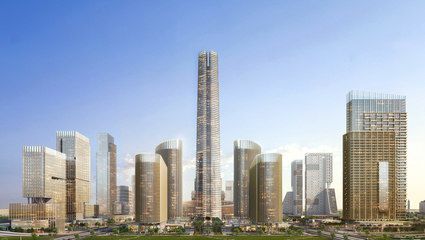 南山鋼構(gòu)大廈（深圳南山鋼構(gòu)大廈） 結(jié)構(gòu)框架施工 第3張