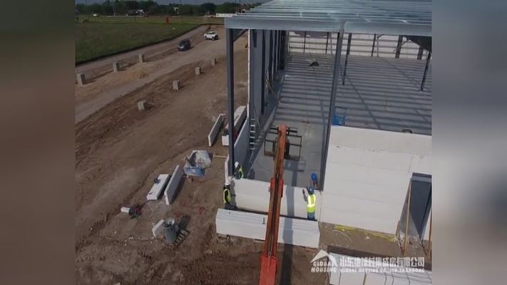 鋼結(jié)構(gòu)廠房外墻板安裝視頻（鋼結(jié)構(gòu)廠房外墻板安裝基本流程） 結(jié)構(gòu)工業(yè)裝備設計 第2張