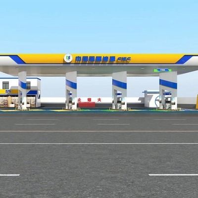 加油棚造型 鋼結(jié)構(gòu)鋼結(jié)構(gòu)停車場(chǎng)施工 第5張