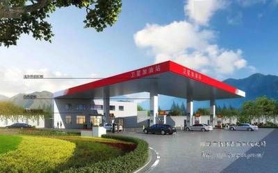 加油站罩棚高度是多少(加油站罩棚有效高度多少) 裝飾工裝設(shè)計(jì) 第3張 加油站罩棚高度是多少(加油站罩棚有效高度多少) 裝飾工裝設(shè)計(jì) 第3張