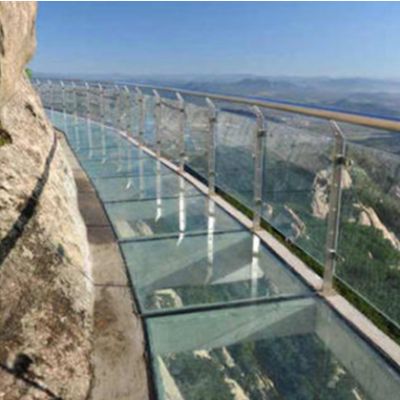 鋼結(jié)構(gòu)玻璃棧道施工方案 裝飾工裝設(shè)計 第3張