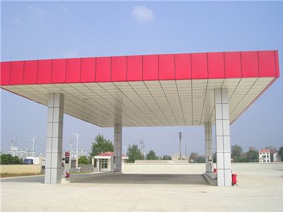 加油站棚罩設(shè)計圖怎么畫(加油站罩棚設(shè)計圖的步驟和注意事項和注意事項) 鋼結(jié)構(gòu)門式鋼架施工 第1張 加油站棚罩設(shè)計圖怎么畫(加油站罩棚設(shè)計圖的步驟和注意事項和注意事項) 鋼結(jié)構(gòu)門式鋼架施工 第1張