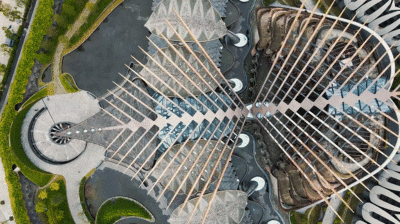 外星大廈（外星大廈參觀攻略，外星大廈未完工部分揭秘） 鋼結(jié)構(gòu)跳臺施工 第1張