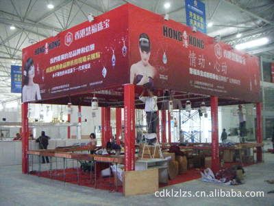 桁架結構展臺效果圖 結構工業(yè)裝備設計 第4張