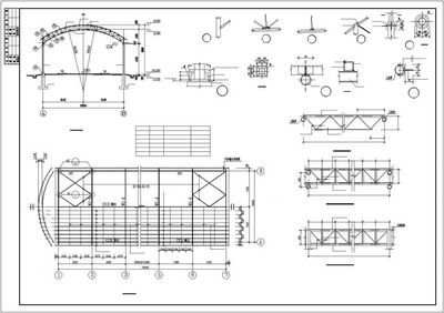 桁架圖紙標注規(guī)范（桁架圖紙的標注規(guī)范） 鋼結(jié)構(gòu)桁架施工 第3張