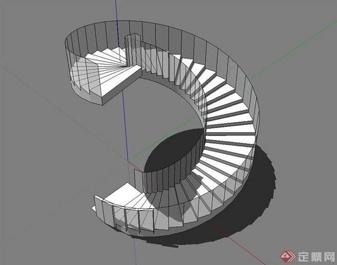 螺旋樓梯怎么建模視頻教程（3dmax建模螺旋樓梯基礎(chǔ)教程） 結(jié)構(gòu)污水處理池施工 第2張