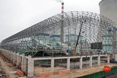 煤棚施工方案（煤棚施工方案介紹） 結(jié)構(gòu)工業(yè)鋼結(jié)構(gòu)設(shè)計 第5張