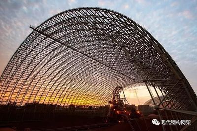 煤棚網(wǎng)架安裝方案設(shè)計(jì)（煤棚網(wǎng)架安裝方案） 結(jié)構(gòu)工業(yè)鋼結(jié)構(gòu)設(shè)計(jì) 第4張