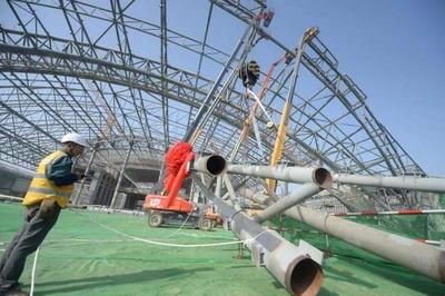 桁架安裝視頻講解大全（桁架搭建全流程） 鋼結(jié)構(gòu)鋼結(jié)構(gòu)螺旋樓梯設(shè)計 第3張